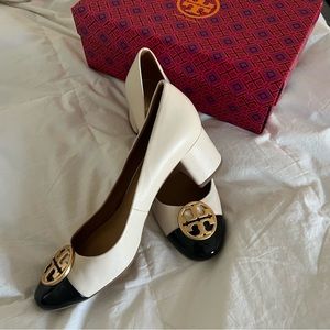 Tory Burch two tone heels